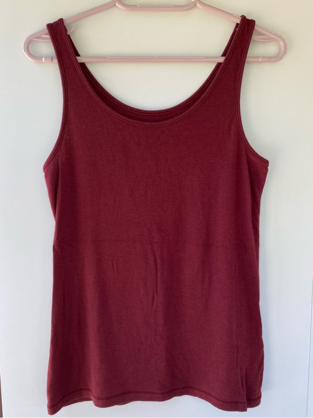 a new day Women's Scoop Neck Tank Top - Burgundy